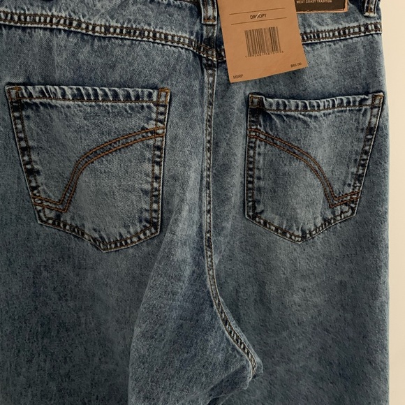 Ring of Fire men’s jeans Droopy Drop Crotch relaxed light wash size 31-30 - Picture 14 of 14